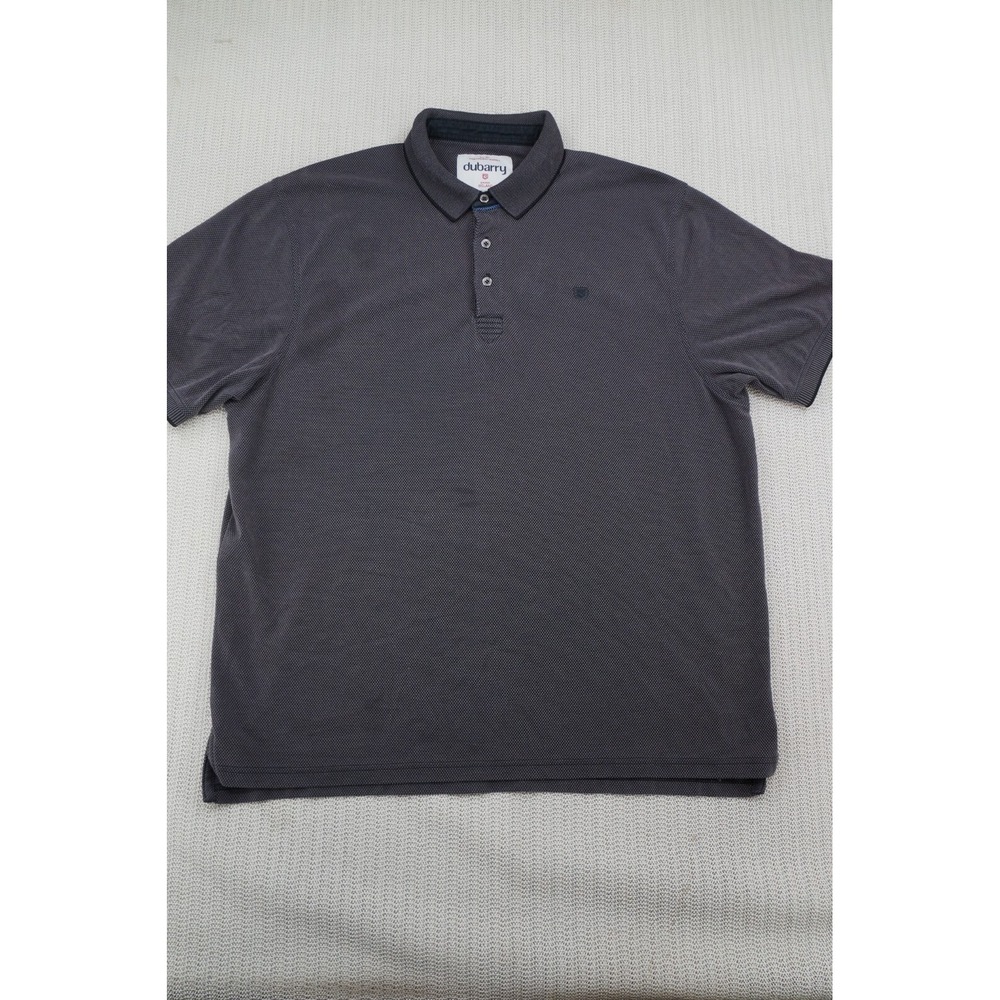 Dubarry Ireland Shirt Mens Extra Large Gray Short Sleeve Golf Polo Chest Logo